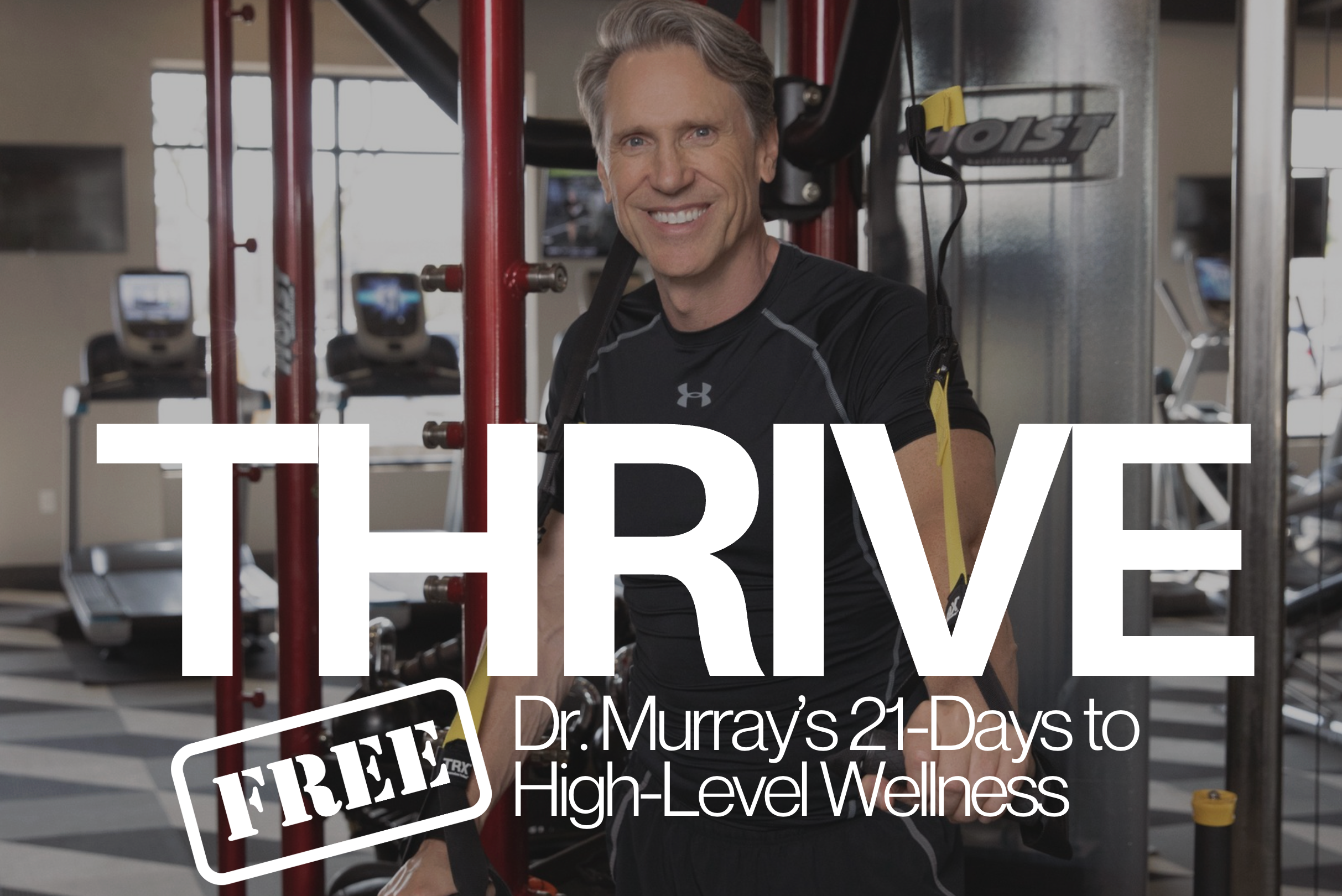 Dr. Murray in a gym smiling