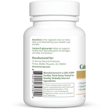 Dr. Murray’s Ultra Clean Calcium D-Glucarate - 30 Vegan Capsules count bottle left-side view with directions label visible