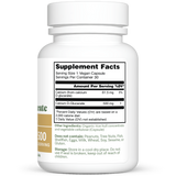 Dr. Murray’s Ultra Clean Calcium D-Glucarate - 30 Vegan Capsules count bottle right-side view with supplement facts label visible