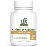 Dr. Murray’s Ultra Clean Calcium D-Glucarate - 60 Vegan Capsules count bottle front view