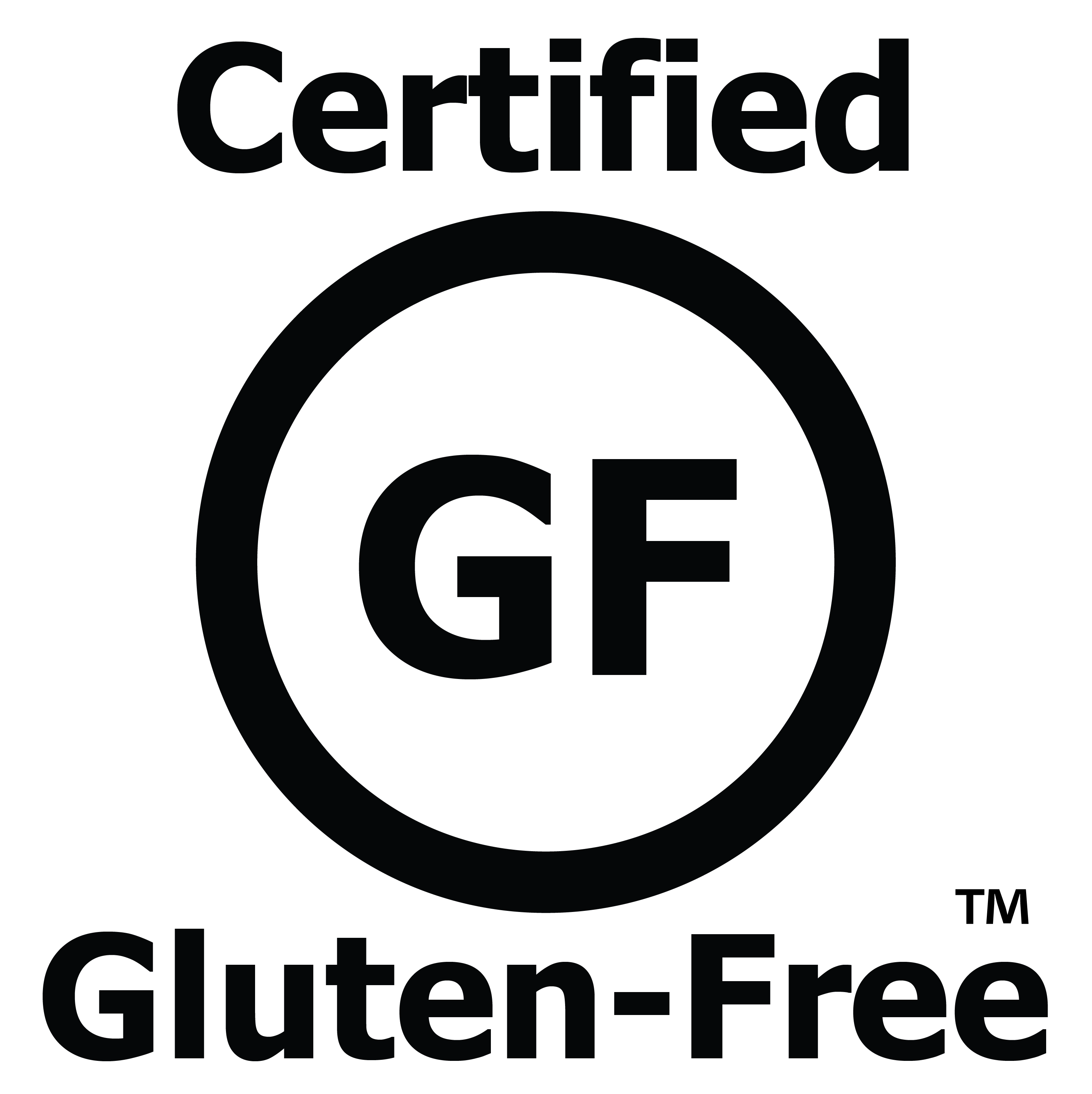 Certified Gluten Free