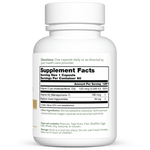 Dr. Murray’s Vitamin K2 D3 Clinical Strength 5,000 IU plus 180 mcg - 60 Vegan Capsules count bottle right-side view with supplement facts label visible