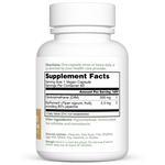Dr. Murray's DIM & Bioperine Delayed Release 200 mg — 60 vegan capsules count bottle right-side view with supplement facts label visible