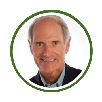 Circular profile picture of a Bill Sears with a green border