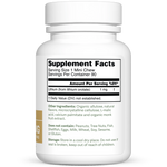 Dr. Murray's Ultra Clean Lithium Orotate 1 mg - 90 Mini Chews count bottle right-side view with supplement facts label visible