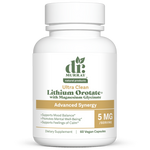 Dr. Murray's Ultra Clean Lithium Orotate and Magnesium Glycinate - 60 Vegan Capsules count bottle front view