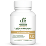 Dr. Murray's Ultra Clean Lithium Orotate and Magnesium Glycinate - 60 Vegan Capsules count bottle front view