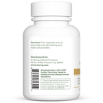 Dr. Murray's Ultra Clean Lithium Orotate and Magnesium Glycinate - 60 Vegan Capsules count bottle left-side view with directions label visible