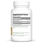 Dr. Murray's Ultra Clean Lithium Orotate and Magnesium Glycinate - 120 Vegan Capsules count bottle right-side view with supplement facts label visible