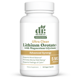 Dr. Murray's Ultra Clean Lithium Orotate and Magnesium Glycinate - 120 Vegan Capsules count bottle front view