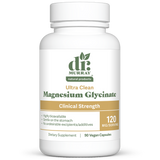 Dr. Murray's Ultra Clean Magnesium Glycinate 120 mg - 90 Vegan Capsules count bottle front view