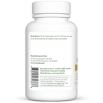 Dr. Murray's Ultra Clean Magnesium Glycinate 120 mg - 90 Vegan Capsules count bottle left-side view with directions label visible