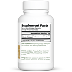 Dr. Murray's Ultra Clean Magnesium Glycinate 120 mg - 90 Vegan Capsules count bottle right-side view with supplement facts label visible