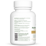 Dr. Murray's Mediterranean Actives, 60 Vegan Capsules count bottle left-side view with directions and label visible