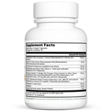 Dr. Murray's Mediterranean Actives, 60 Vegan Capsules count bottle right-side view with supplement facts label visible