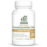 Dr. Murray's Ultra Clean N-Acetylcysteine (NAC) 600 mg - 120 Vegan Capsules count bottle front view