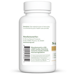 Dr. Murray's Ultra Clean N-Acetylcysteine (NAC) 600 mg - 120 Vegan Capsules count bottle left-side view with directions label visible