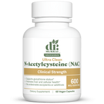 Dr. Murray's Ultra Clean N-Acetylcysteine (NAC) 600 mg - 60 Vegan Capsules count bottle front view
