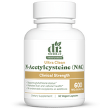 Dr. Murray's Ultra Clean N-Acetylcysteine (NAC) 600 mg - 60 Vegan Capsules count bottle front view