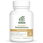 Dr. Murray's Ultra Clean Nattokinase Clinical Strength - 60 Vegan Capsules count bottle front view