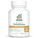 Dr. Murray's Ultra Clean Nattokinase Clinical Strength - 60 Vegan Capsules count bottle front view