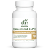 Dr. Murray's Organic KSM-66 Ashwagandha Plus - 60 Vegan Capsules count bottle front view