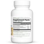 Dr. Murray's Organic KSM-66 Ashwagandha Plus - 60 Vegan Capsules count bottle right-side view with supplement facts label visible