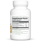 Dr. Murray's Organic KSM-66 Ashwagandha Plus - 60 Vegan Capsules count bottle right-side view with supplement facts label visible
