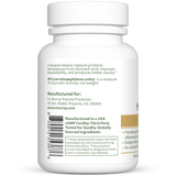Dr. Murray's Ultra Clean Serrapeptase Clinical Strength - 30 Vegan Capsules count bottle left-side view with directions label visible