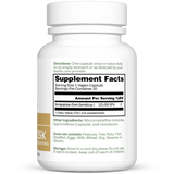 Dr. Murray's Ultra Clean Serrapeptase Clinical Strength - 30 Vegan Capsules count bottle right-side view with supplement facts label visible
