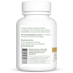 Dr. Murray's Ultra Clean Serrapeptase Clinical Strength - 60 Vegan Capsules count bottle left-side view with directions label visible