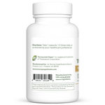 Dr. Murray's Theracurmin Super® Clinical Strength Curcumin, 60 Vegan Capsules count bottle left-side view with directions and label visible