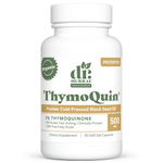 Dr. Murray’s ThymoQuin Organic Black Seed Oil softgel capsules – 60 count bottle front view