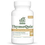 Dr. Murray’s ThymoQuin Black Seed Oil softgel capsules – 60 count bottle front view