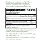 Dr. Murray’s ThymoQuin Black Seed Oil softgel capsules – 60 Supplement Facts