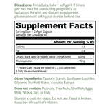 Dr. Murray’s ThymoQuin Black Seed Oil softgel capsules – 60 Supplement Facts