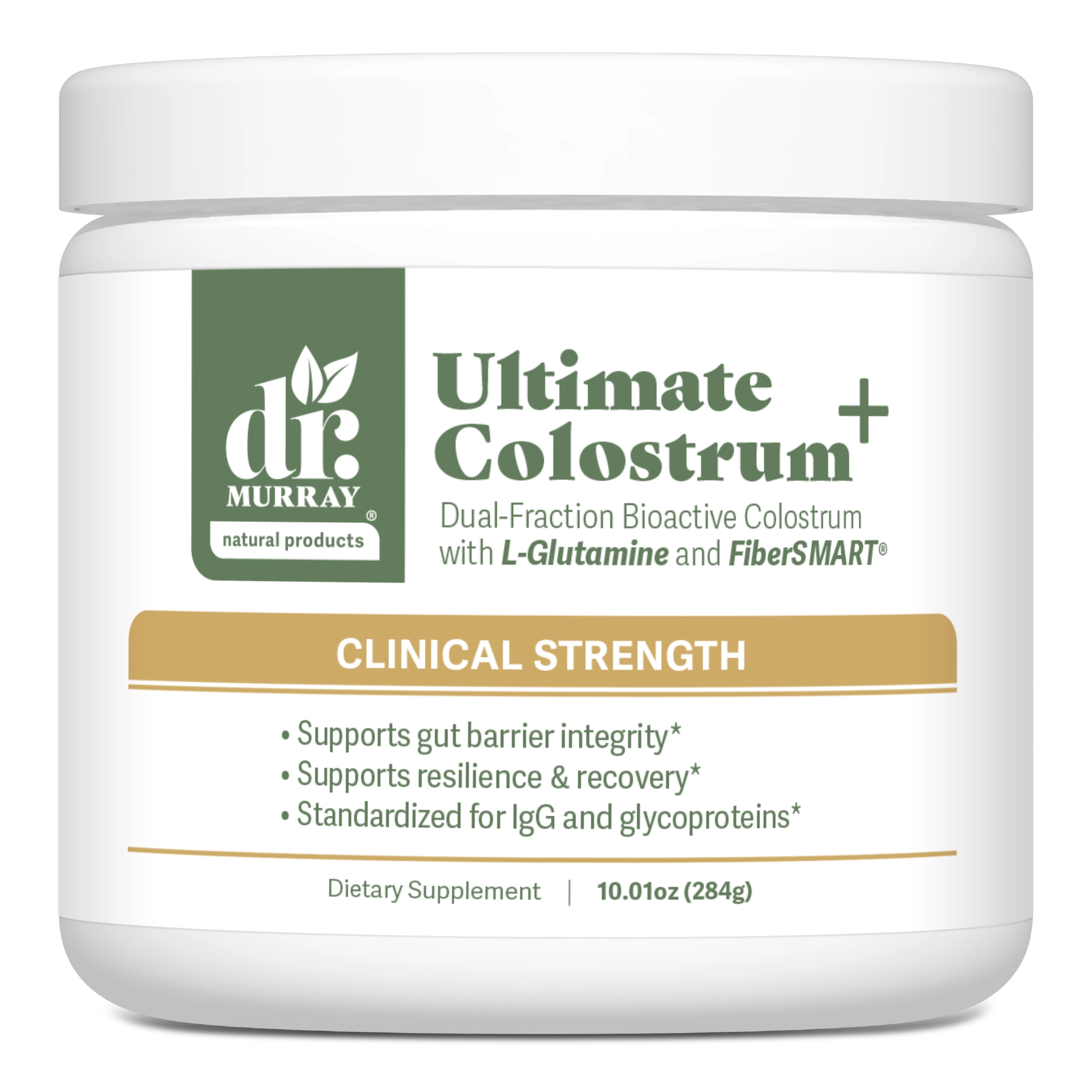 Dr. Murray's Ultimate Colostrum, Clinical Strength, bottle front