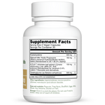 Dr. Murray's Ultimate Liver Health Vegetable Capsules - 60 vegetable capsules count bottle right-side view with supplement facts label visible