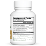 Dr. Murray's Ultimate Liver Health Vegetable Capsules - 60 vegetable capsules count bottle right-side view with supplement facts label visible