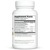 Dr. Murray's Ultimate Metabolic Health - 120 Vegan Capsules count bottle right-side view with supplement facts label visible