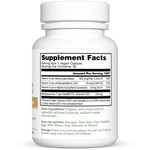 Dr. Murray's Vitamin K2, A, D3, E Liquid - 30 vegan capsules count bottle right-side view with supplement facts label visible