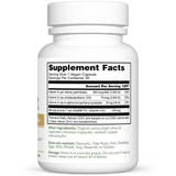 Dr. Murray's Vitamin K2, A, D3, E Liquid - 30 vegan capsules count bottle right-side view with supplement facts label visible