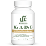 Dr. Murray's Vitamin K2, A, D3, E Liquid - 60 vegan capsules count bottle front view