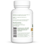 Dr. Murray's Vitamin K2, A, D3, E Liquid - 60 vegan capsules count bottle left-side view with directions label visible