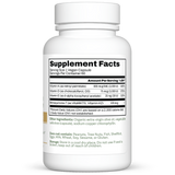 Dr. Murray's Vitamin K2, A, D3, E Liquid - 60 vegan capsules count bottle right-side view with supplement facts label visible