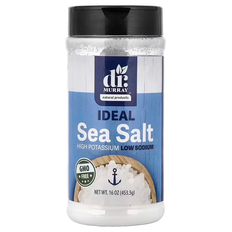 Dr. Murray's Ideal Sea Salt - 16 oz, 453.5 g bottle front view