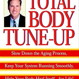 Book cover of 'Dr. Murray's Total Body Tune-Up' with a photo of Dr. Murray and promotional text.
