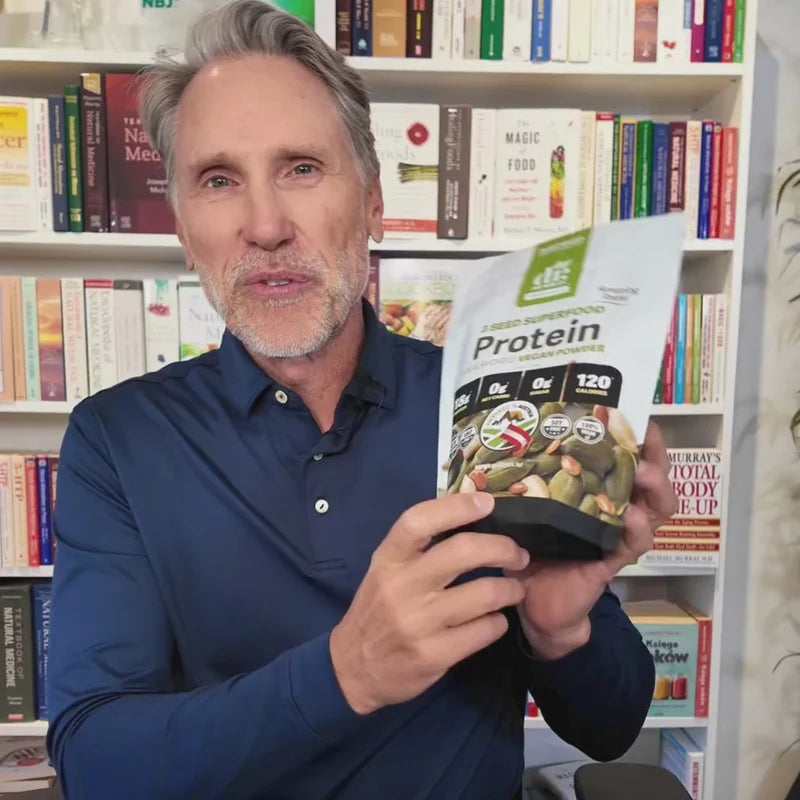 Dr. Murray's Natural Products 3 Seed Protein product information video cover image.