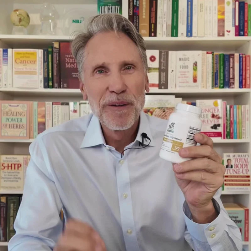 Dr. Murray's Natural Products Magnesium Glycinate product information video cover image.
