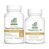 Dr. Murray's Magnesium Glycinate and Vitamin D3 K2 side-by-side against a white background